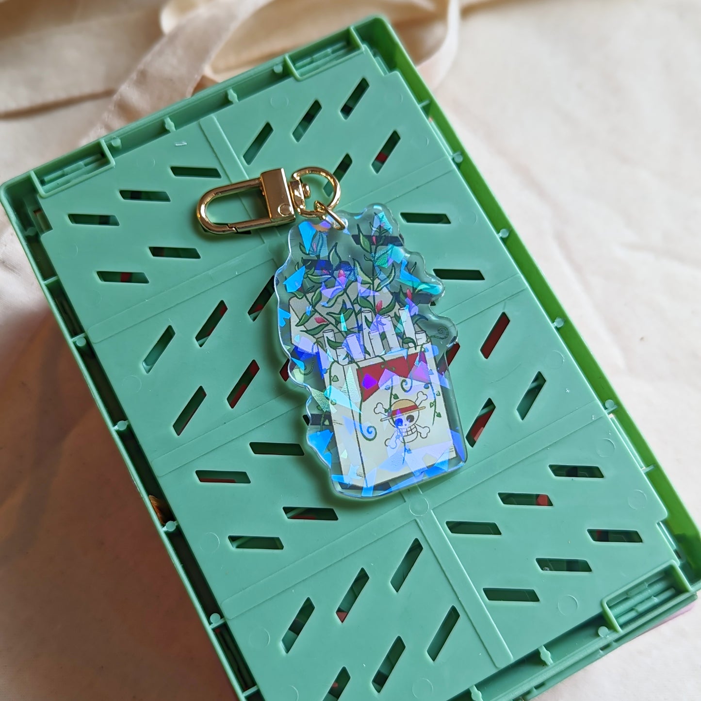 Pirate x Plants Acrylic Keychain - Mugi Cigarettes