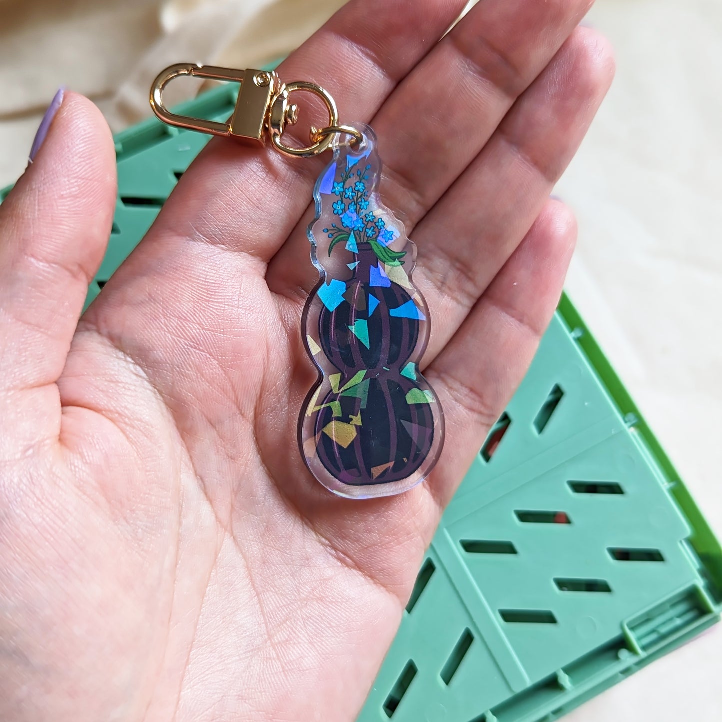 Pirate x Plants Acrylic Keychain - Superrr Cola