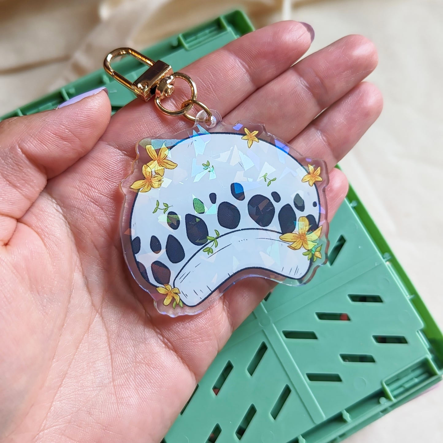 Pirate x Plants Acrylic Keychain - Room Hat