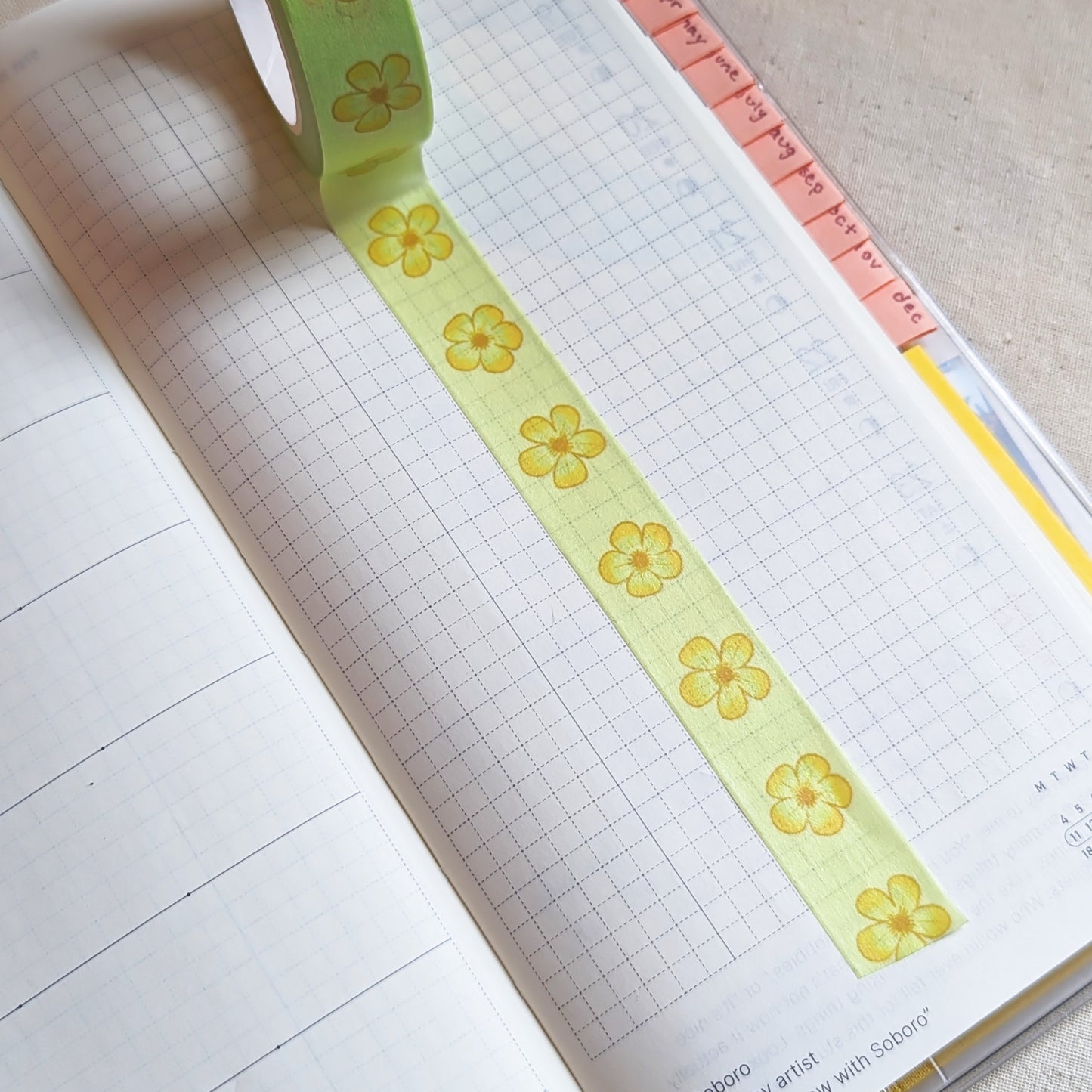 Buttercup Love Washi Tape